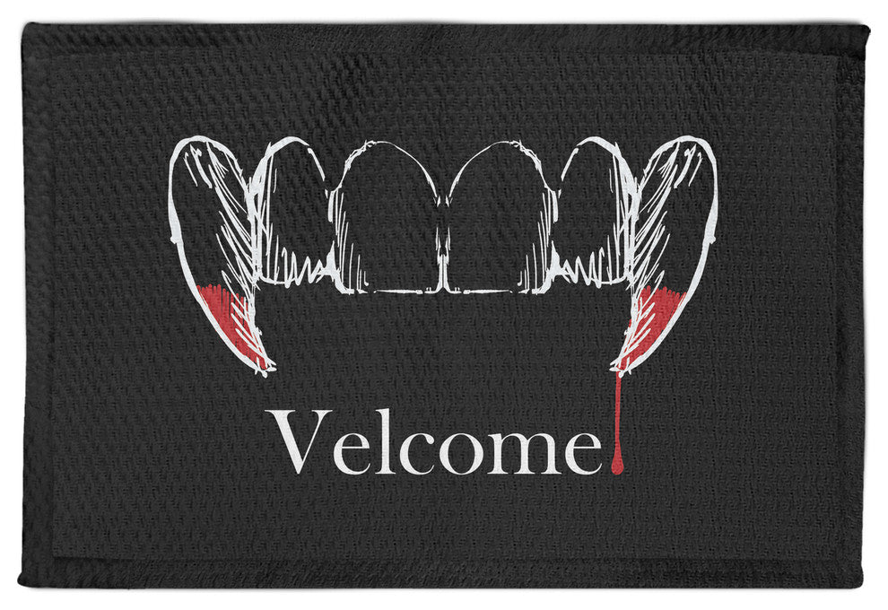 Velcome Vampire Teeth Area Rug