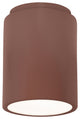 Radiance Cylinder Flush-Mount, Canyon Clay, E26