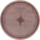 Indian Botemir Traditional Handmade Wool Oriental Area Rug, Pink, 8'3"X8'3"