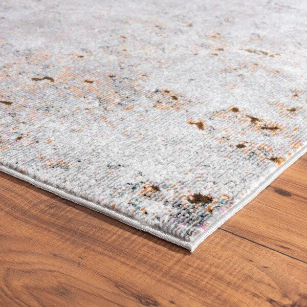5??x 8??Light Gray Modern Abstract Area Rug