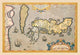 Map of Japan - Gallery Wrapped Canvas Art 28" x 42"