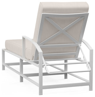 Bristol Canvas Natural Adjustable Comfort Outdoor Chaise
