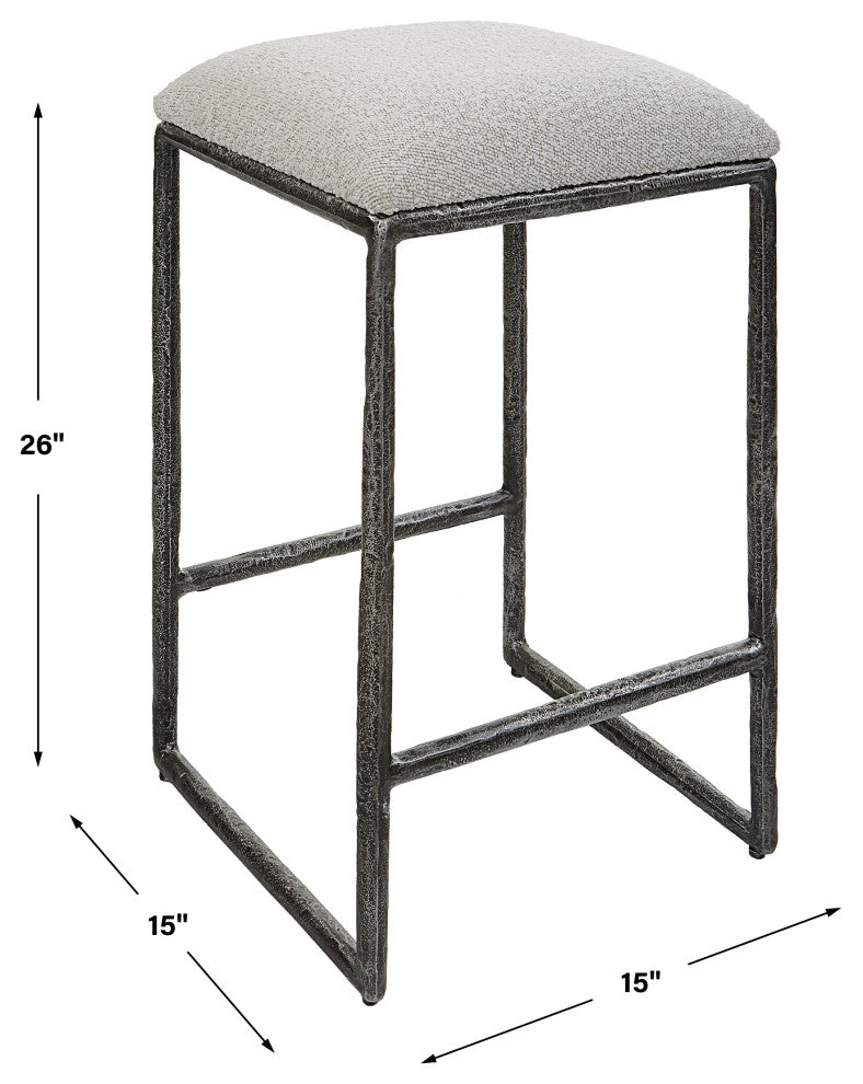 Uttermost 23730 Brisbane Counter Stool