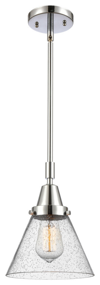 INNOVATIONS LIGHTING 447-1S-PC-G44-LED Large Cone Mini Pendant