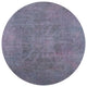Ahgly Company Indoor Round Mid-Century Modern Area Rugs, 4' Round