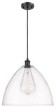 Innovations 516-1P-BK-GBD-162-LED 1-Light Pendant, Matte Black