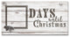 Ready2HangArt 'Days til Christmas' ArtPlexi Dry-Erase Advent Calendar