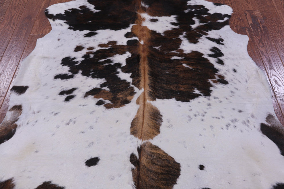 Natural Cowhide Rug 6' 4" X 6' 4" C2213