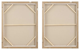 Uttermost Molten Patina Framed Canvases Set of 2