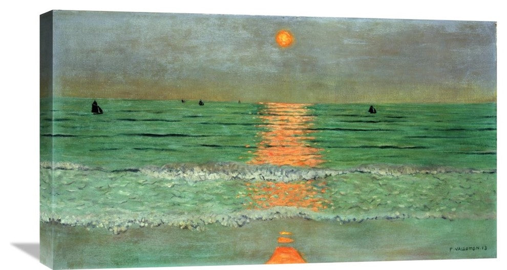 "Sunset" Artwork, 30" x 17"