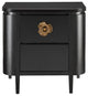 Briallen Black Nightstand
