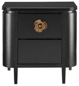 Briallen Black Nightstand