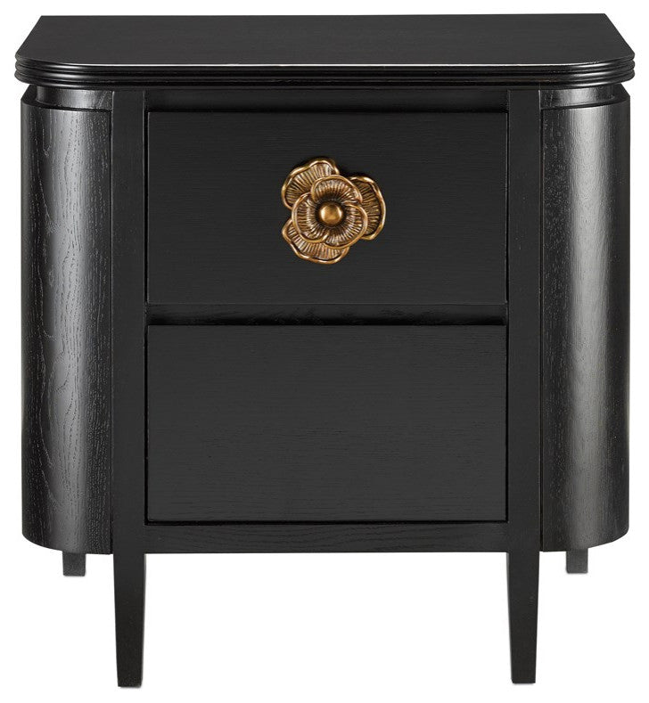 Briallen Black Nightstand