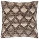 Surya Voyage VGE-001 20"x20" Pillow Cover, Beige/Tan/Black/Ivory