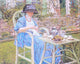 Frederick Carl Frieseke Breakfast in the Garden Wall Decal