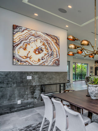 "Wild Rings" Painting Print on Canvas