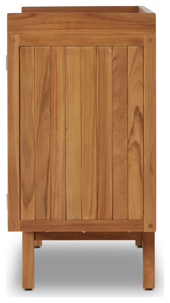 Lula Outdoor Sideboard Natural Teak, Fsc