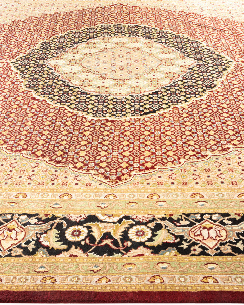 Mogul, One-of-a-Kind Hand-Knotted Area Rug Red, 8'0"x11'1"