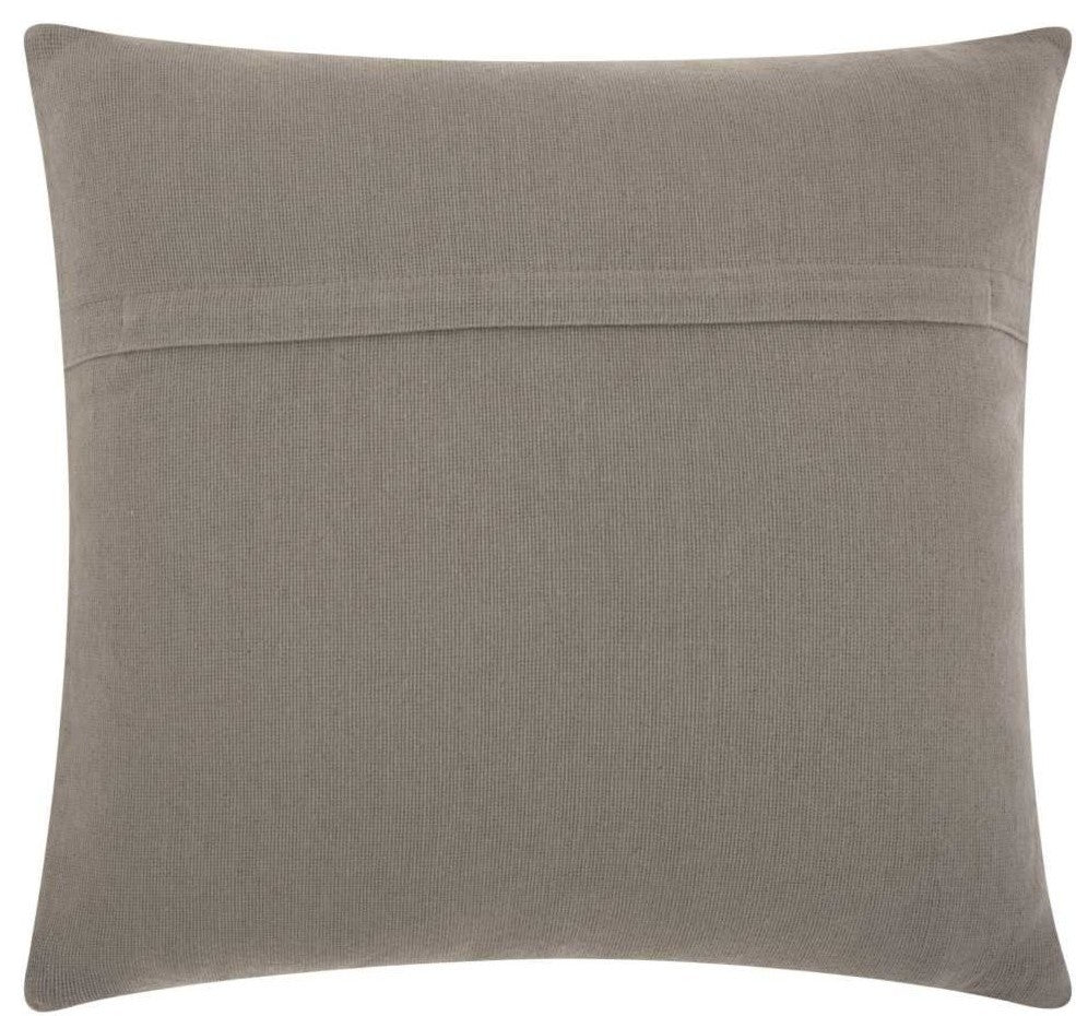 Mina Victory DC142 Throw Pillow, Light Grey, 20" x 20"
