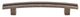 Inset Rail Pull - German Bronze (TKTK81GBZ)