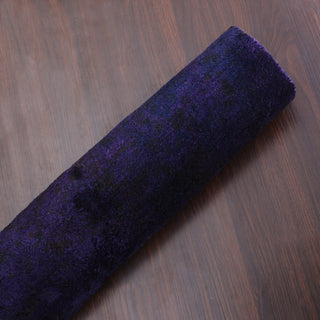 Hand Knotted Loom Silk Area Rug Solid Purple