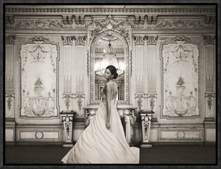 "At the Palace" Framed Canvas Giclee by Haute Photo Collection, 17x13"