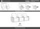 Seatcraft Kodiak Home Theater Seating, Light Gray, Row of 3