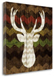 "Southwest Lodge - Deer II" By Michael Mullan, Giclee on Gallery Wrap Canvas