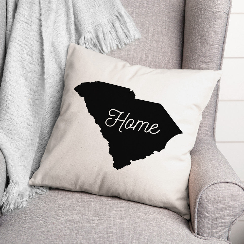 South Carolina Home 18x18 Spun Poly Pillow