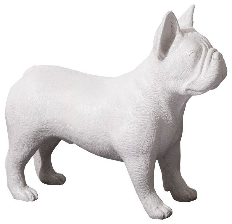 French Bulldog, Gel Coat White