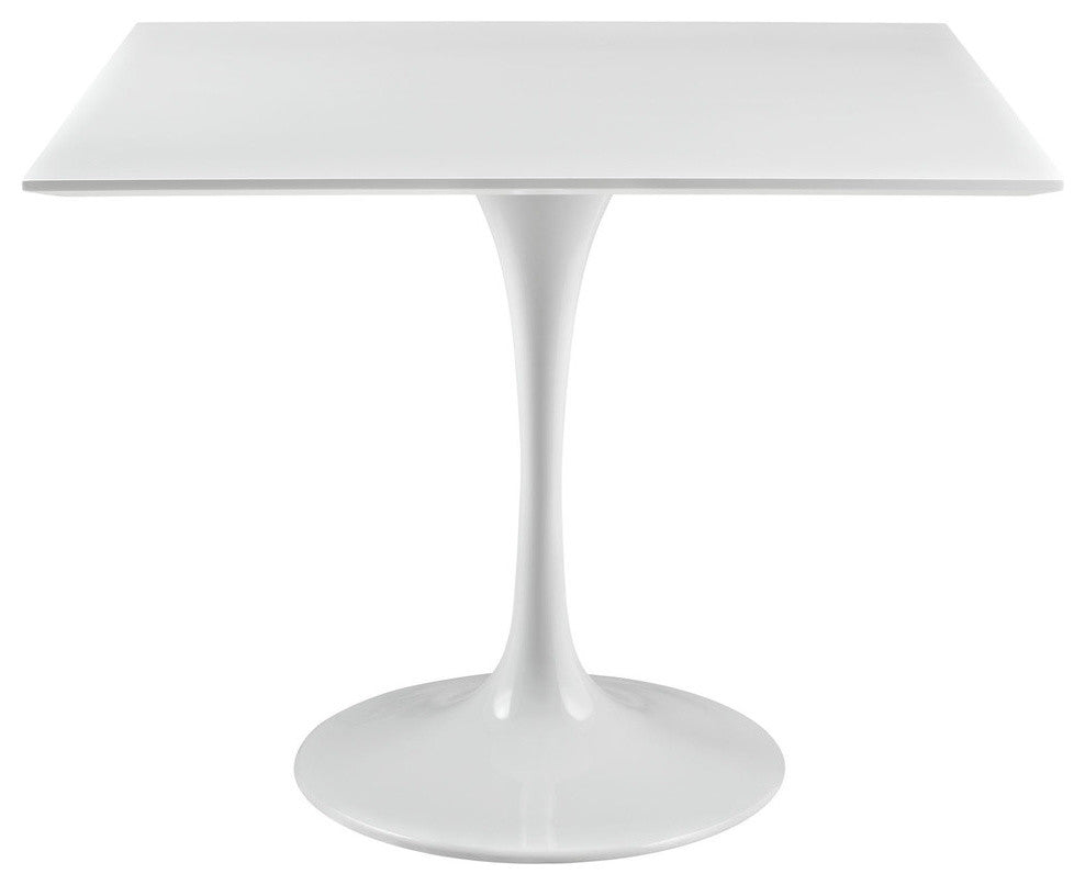 Modern Contemporary Kitchen 36" Dining Table White