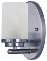 Maxim 10211 Corona 4"W Bath Light - Polished Chrome / Frosted Glass