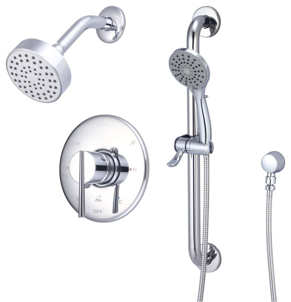 Olympia Faucets TD-2382-ADA i2v Shower Only Trim Package - Polished Chrome