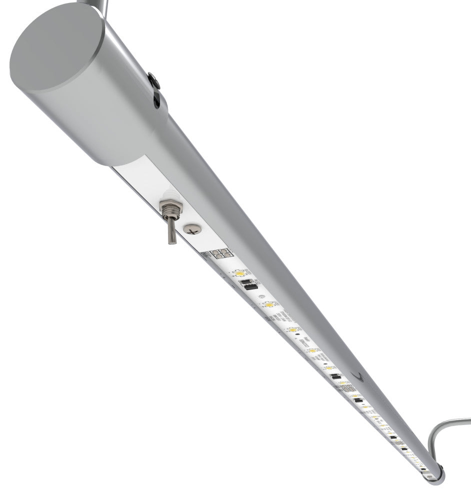 Cocoweb Slim Line LED Picture Lights, Dimmable, Plug-In, Chrome, 30"