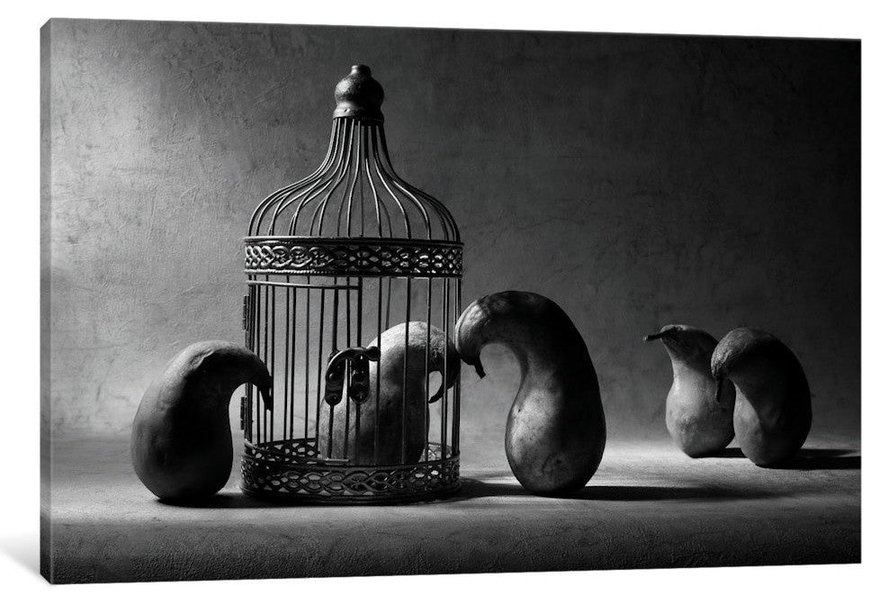 "The Political Prisoner" by Victoria Ivanova, 40x26x1.5