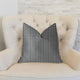 Element Black and White Luxury Throw Pillow, 16"x16"
