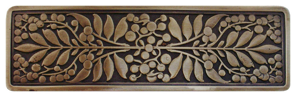Mountain Ash Pull Antique Brass, Antique Brass