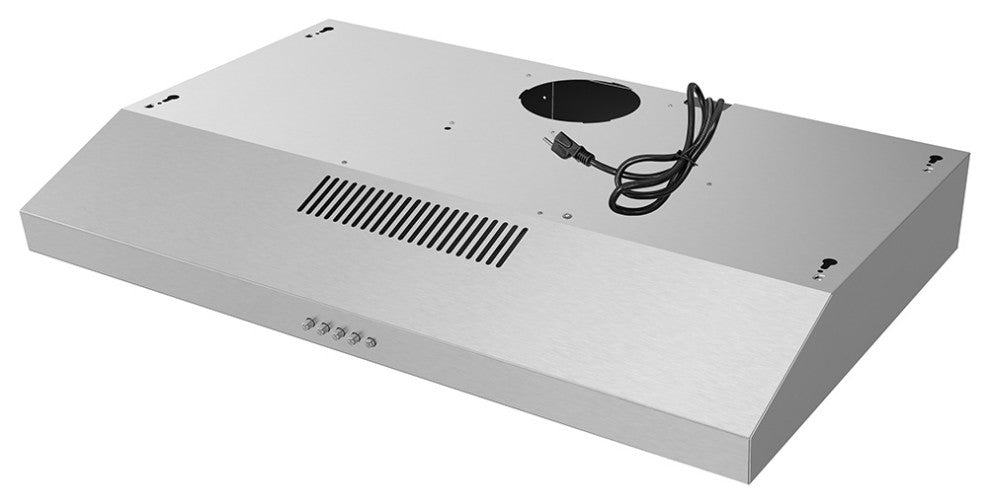 Streamline 30" Bergamo Ductless Undermount Range Hood, Stainless Steel