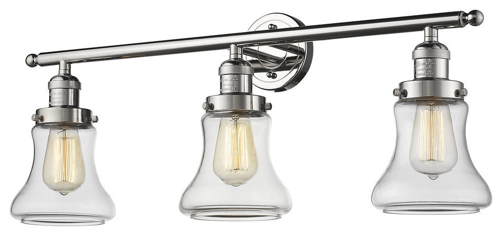 Innovations Lighting 205-Pn-G192-Led 3 Light Dimmable Led Bathroom Fixture
