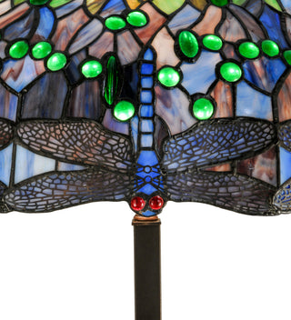 67H Tiffany Hanginghead Dragonfly Floor Lamp