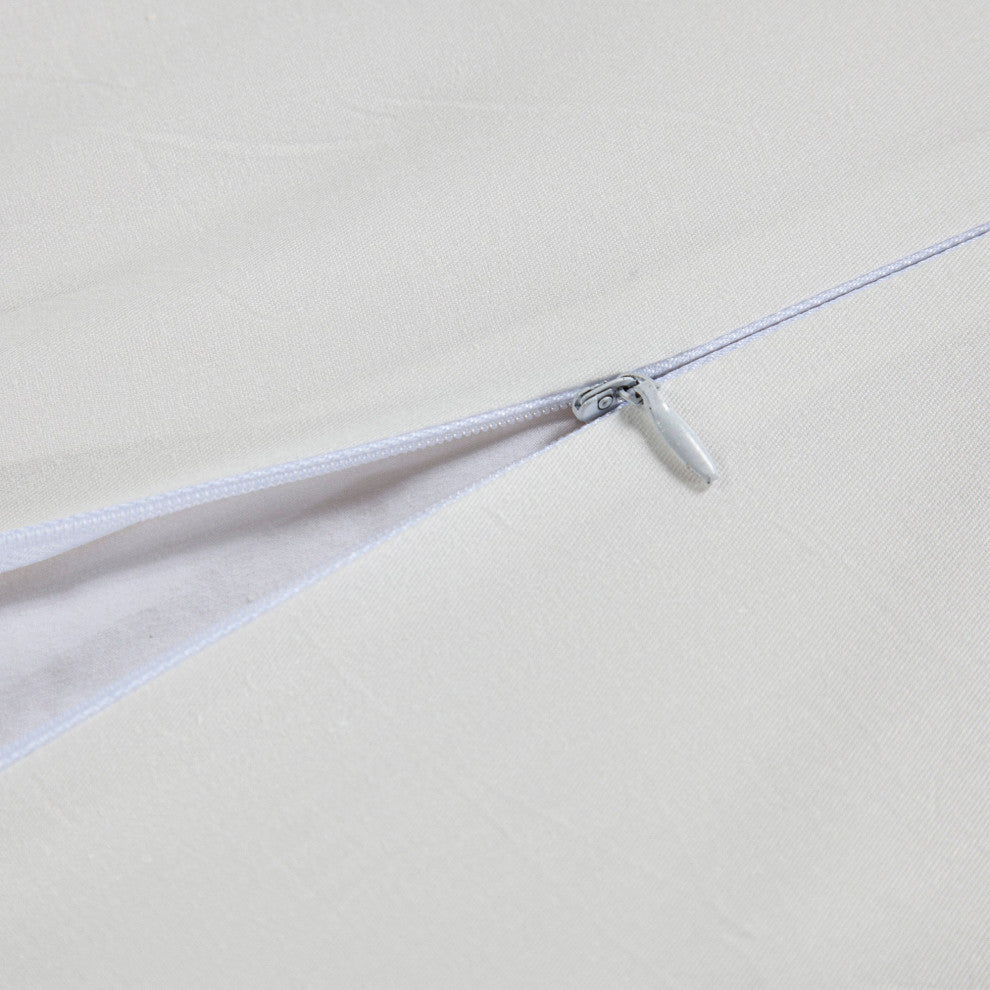 Oceania Coastal Duvet Cover Set, 3-Piece, Coral, Super King