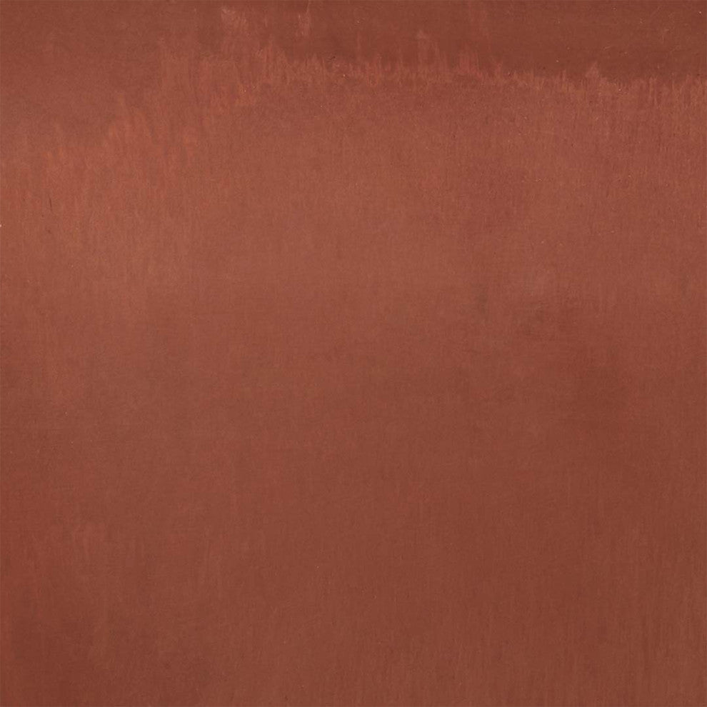 Single Slip Saucer, Terra-Cotta, Large