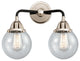 Beacon Bath Vanity Light, Black Polished Nickel, Seedy, Seedy