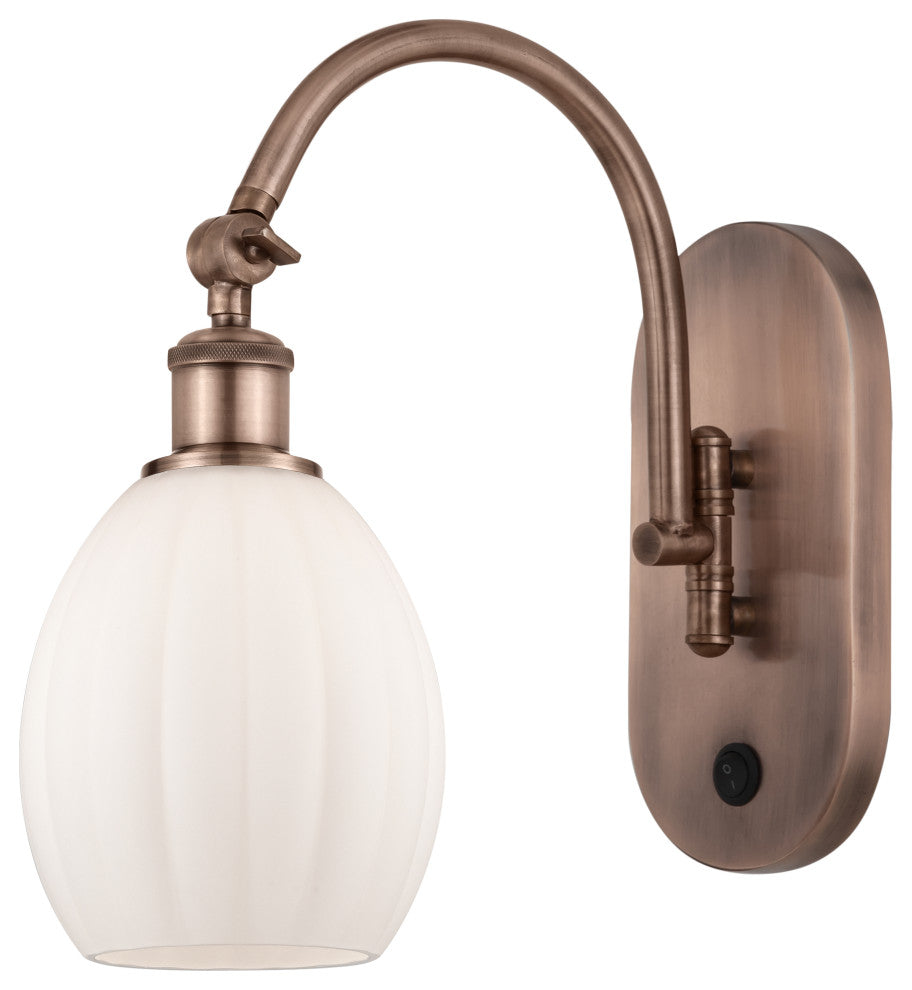 Innovations 518-1W-AC-G81 1-Light Sconce, Antique Copper