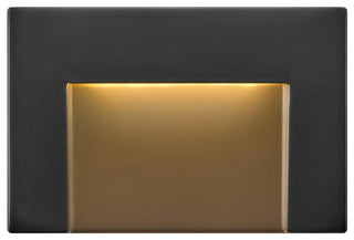 Hinkley Taper Landscape Light, Satin Black, Horizontal Deck Sconce