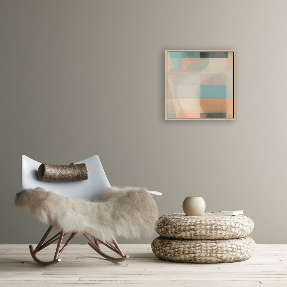 The Winding V, 24 x 24