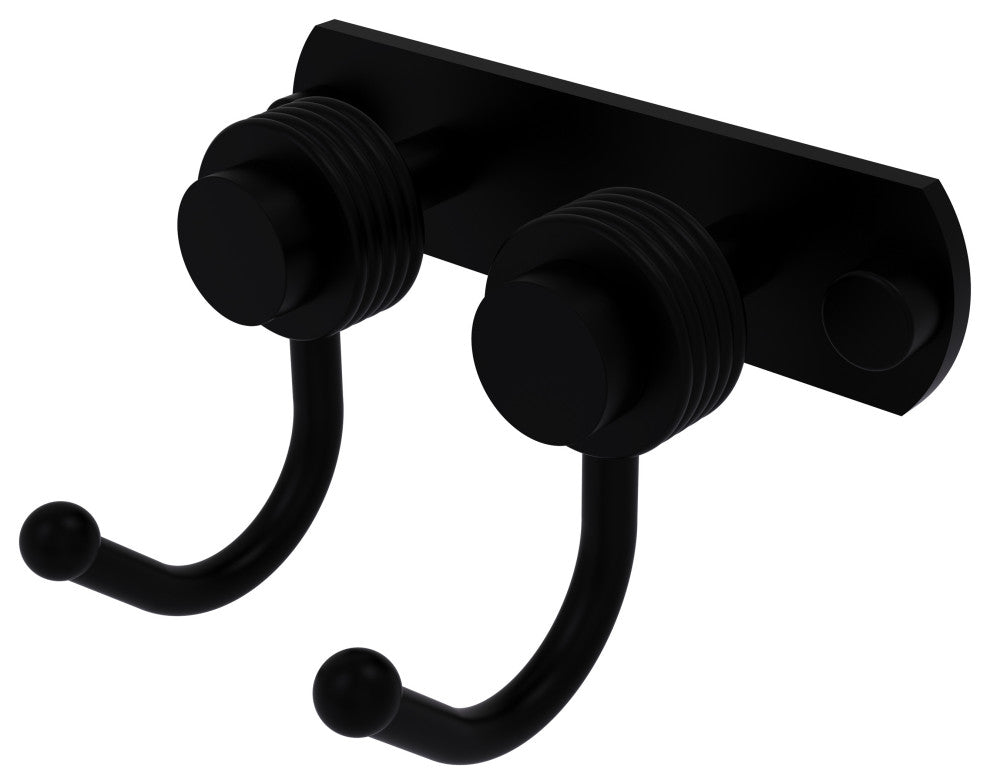 Mercury 2 Position Multi Hook with Groovy Accent, Matte Black