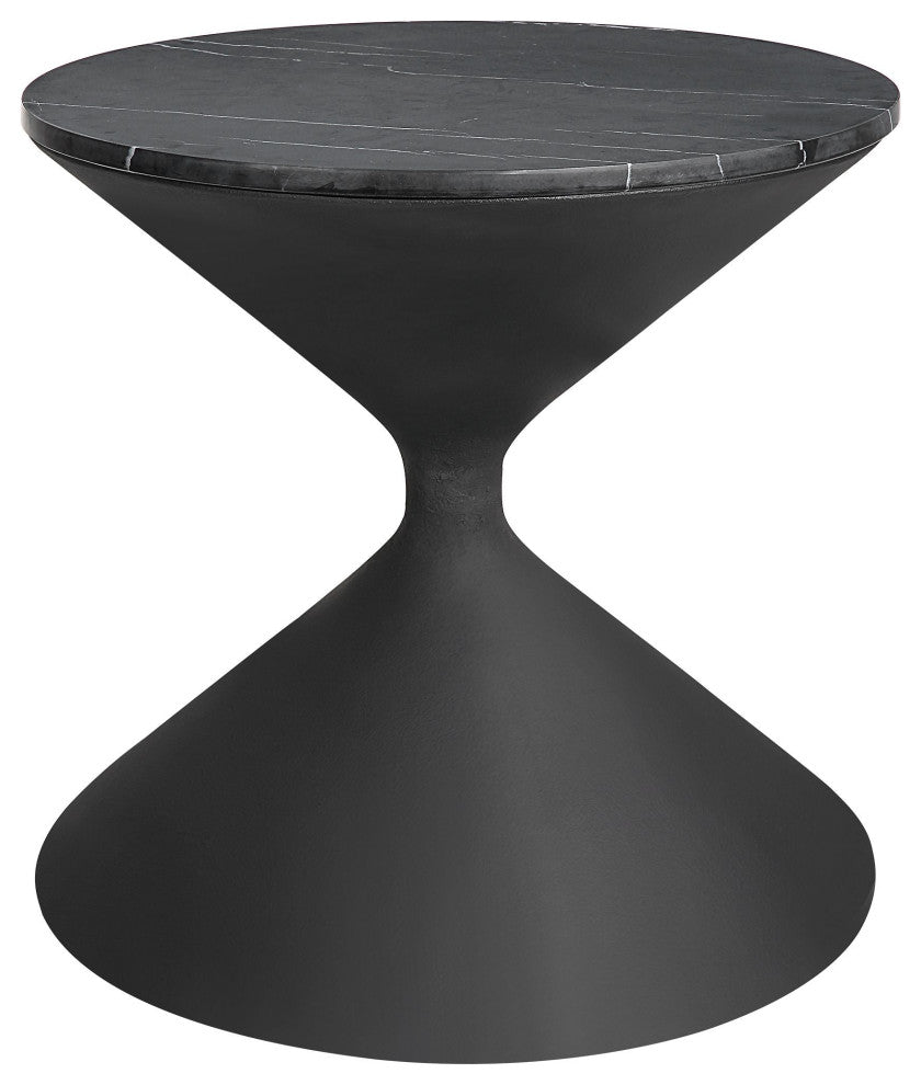 Uttermost Time's Up Hourglass Shaped Side Table