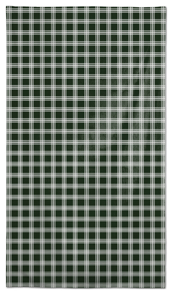 Plaid Hunter Green 58x102 Tablecloth