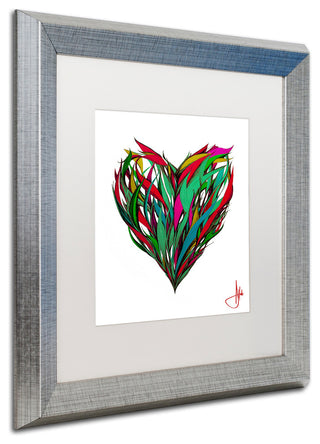 Marc Allante 'Seasons' Art, Silver Frame, White Mat, 16x16